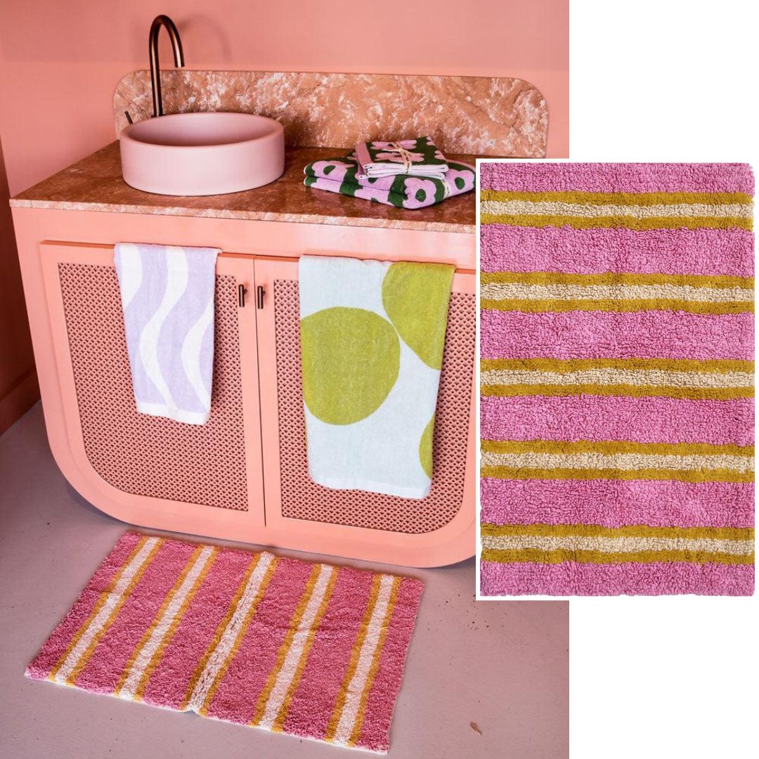 Stripe Bath Mat