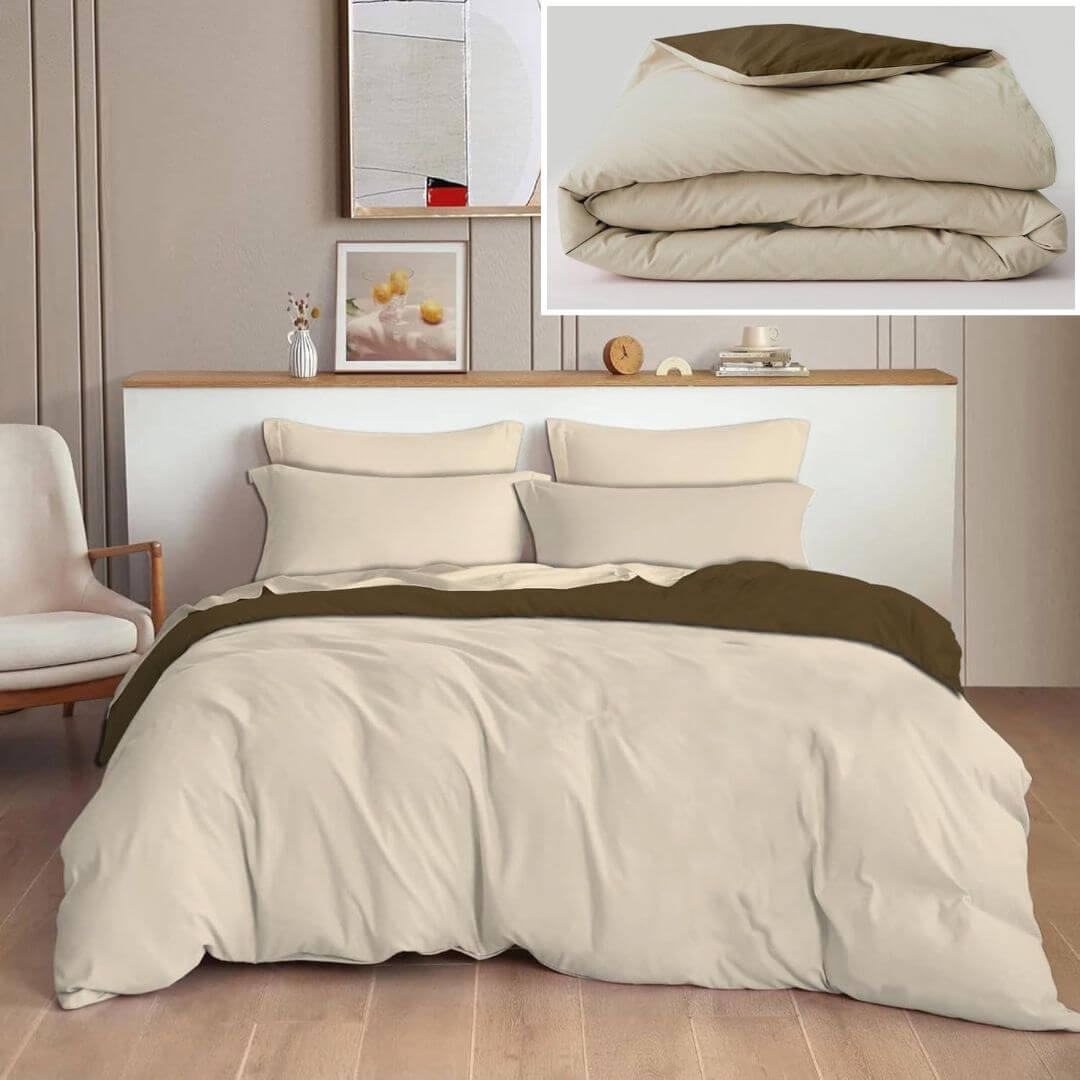 Walnut Cream Comforter Set